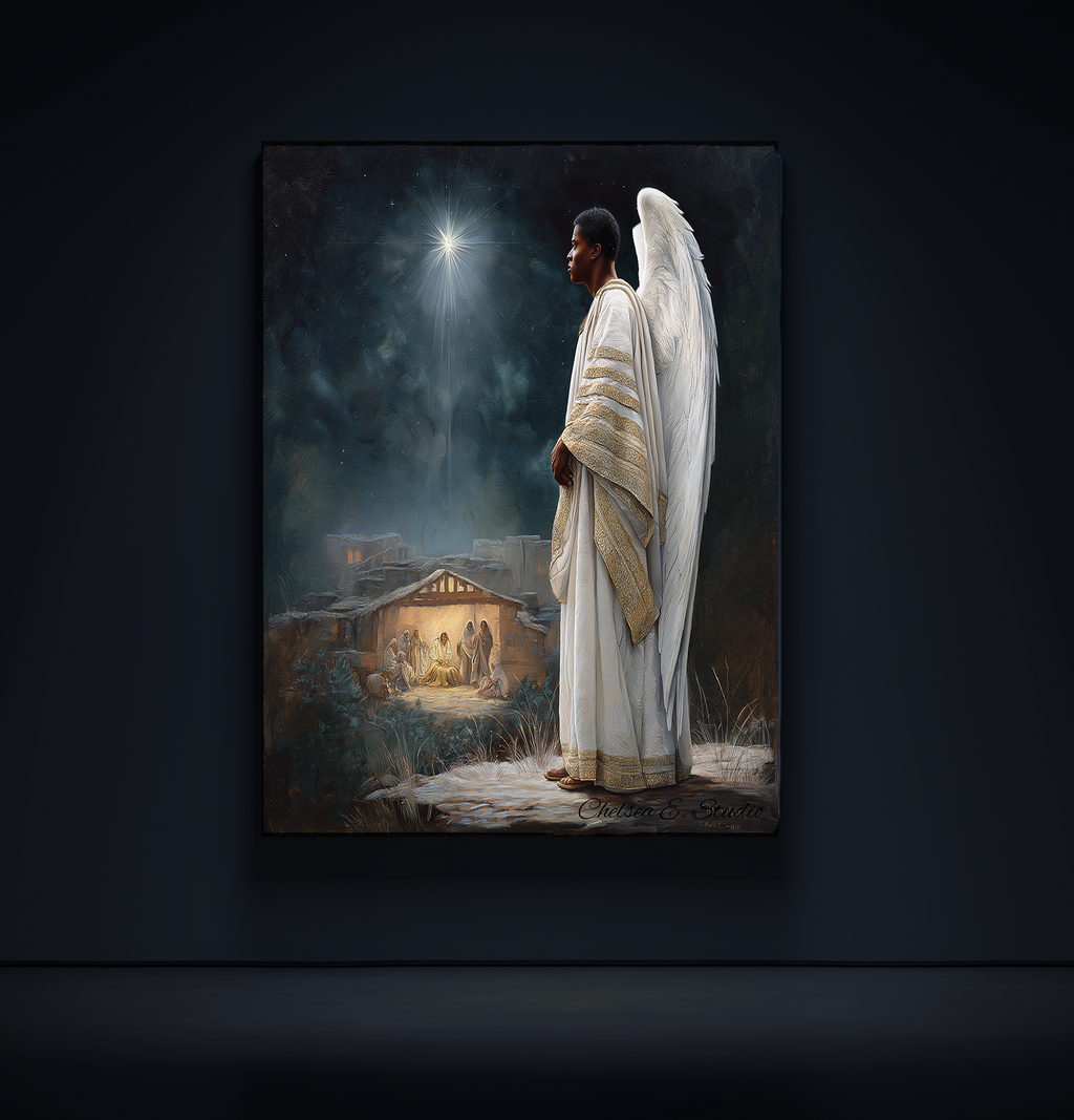 Angels Heard the News — Canvas