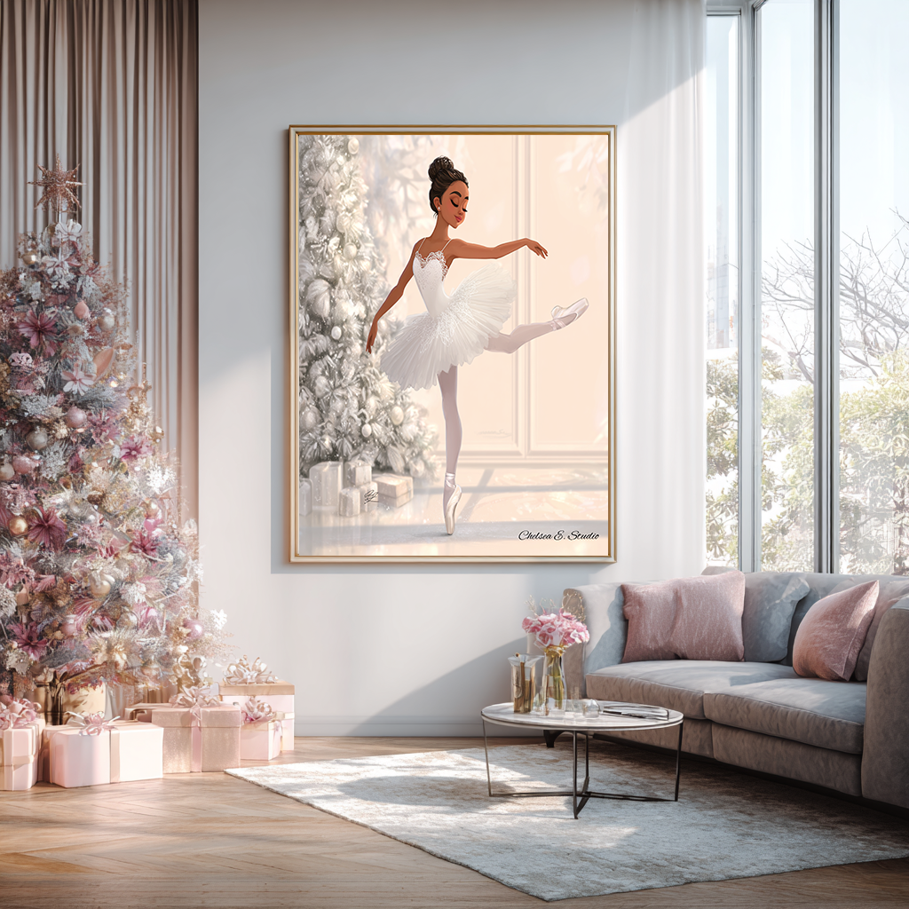 Young Ballerina — Premium Poster