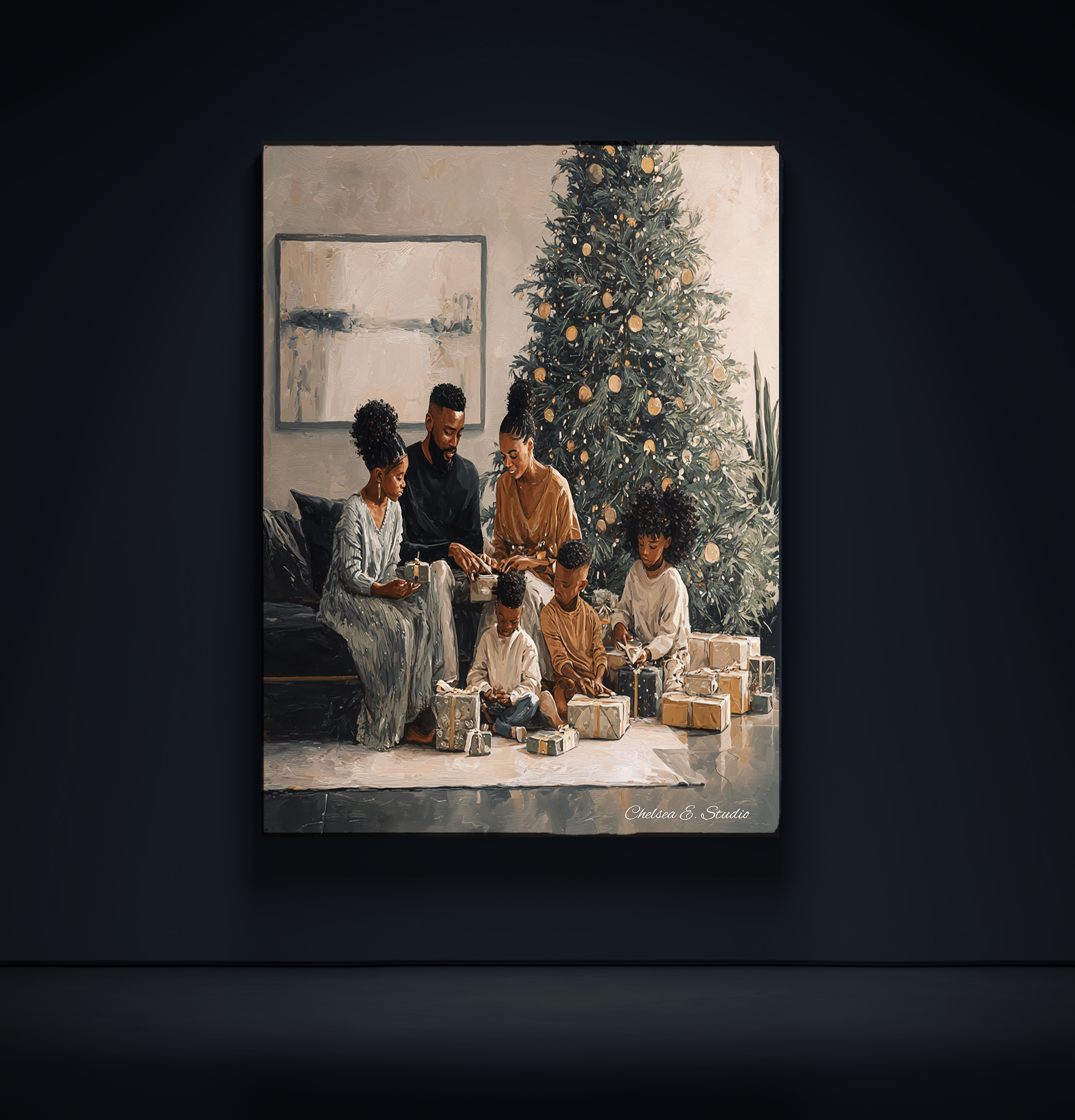 Family Christmas — Premium Poster