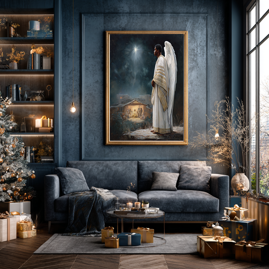 Angels Heard the News — Canvas