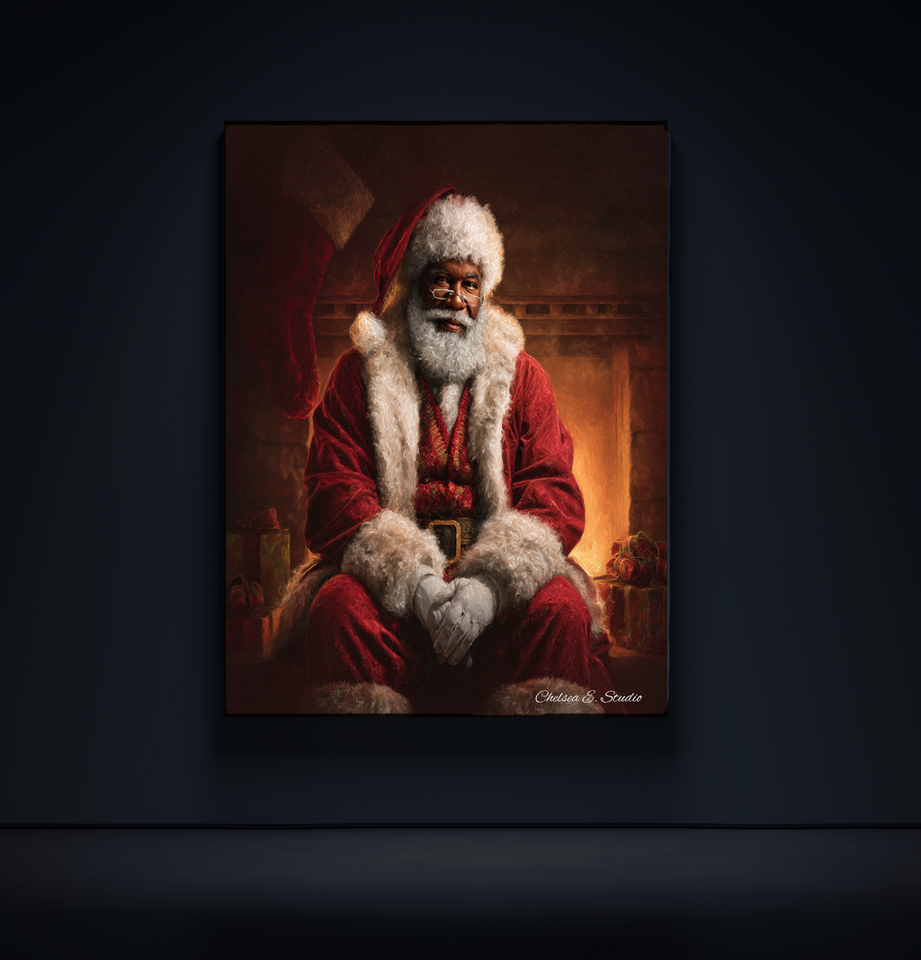 Santa’s Warmth — Canvas