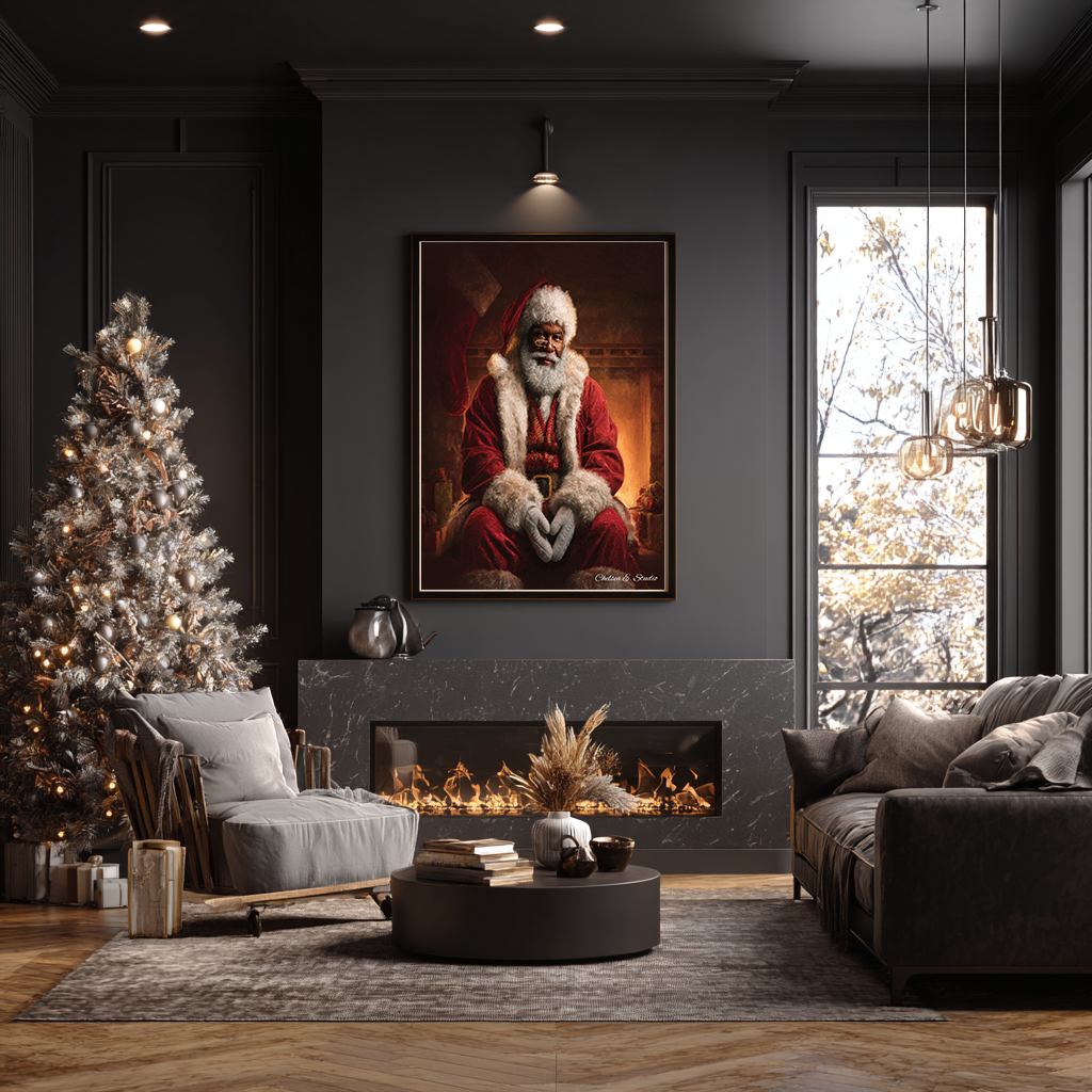Santa’s Warmth — Canvas