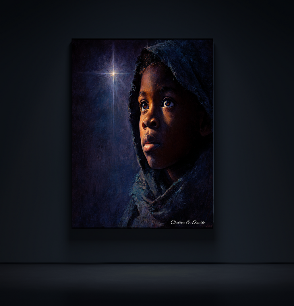 Little Shepherd Boy – Premium Poster