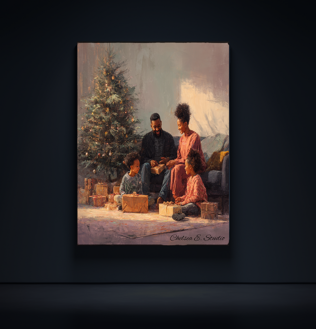 Christmas Morning - Premium Poster