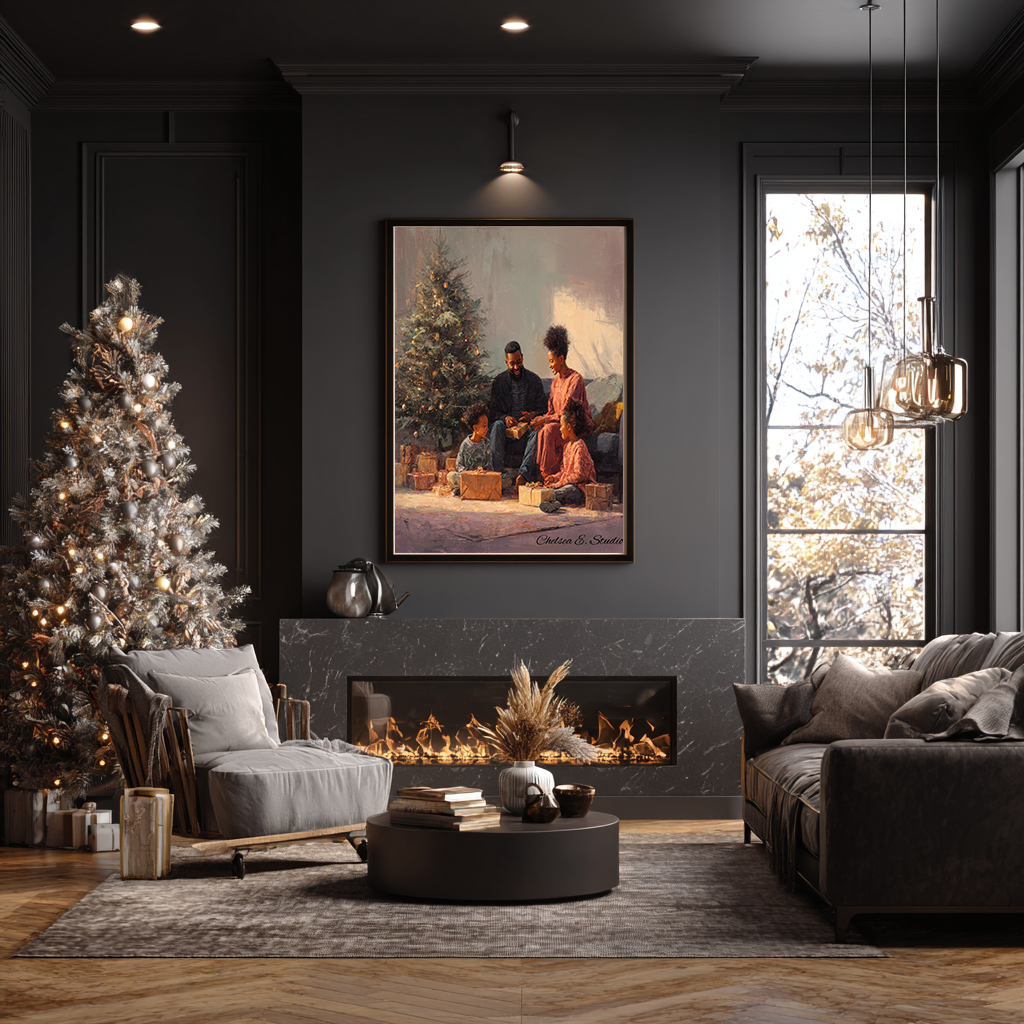 Christmas Morning - Premium Poster